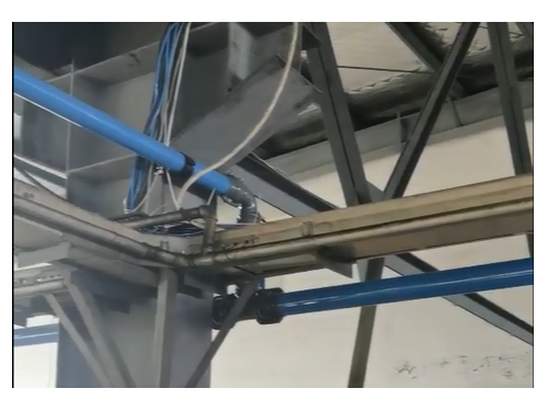 空壓機節(jié)能管道項目安裝完成！